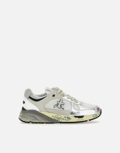 Premiata Sneakers In Silver