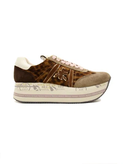 Premiata Sneakers In Brown
