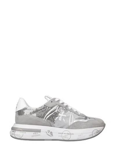 Premiata Sneakers 2 In Silver