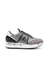 Premiata Round Head Low-cut Casual Shoes In Silver