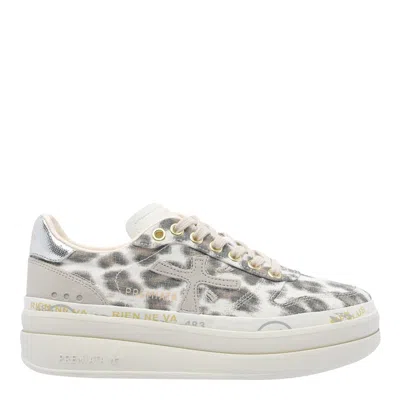 Premiata Ivory White Micol 7444 Sneakers