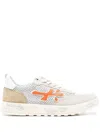 PREMIATA PREMIATA NOUS 6698 PANEL MIXED LEATHER SNEAKERS