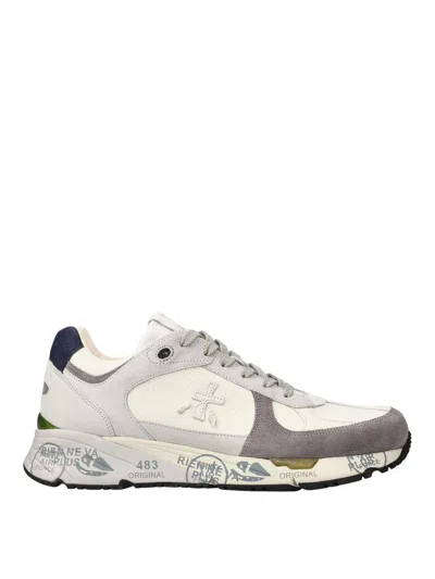 Premiata Sneakers Beige In Neutral