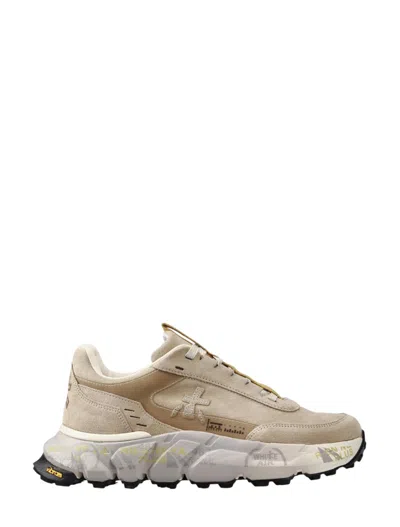 Premiata Sneakers Beige In Neutral