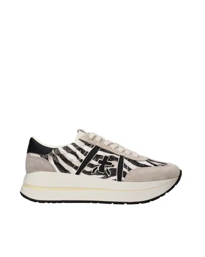 Premiata Sneakers Bethcoin Animalier Zebra In Multi