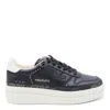 Premiata Stylish Low Top Sneakers With Platform Sole In Black
