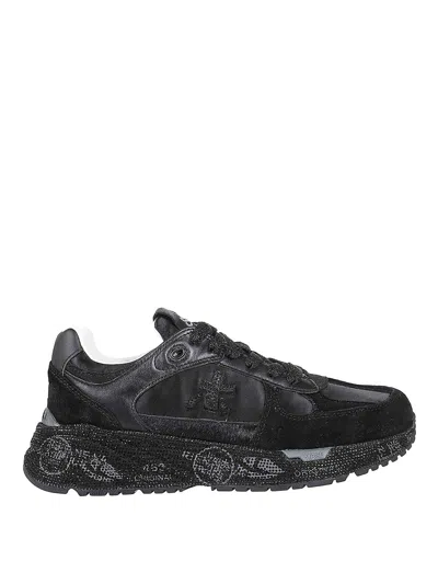 Premiata Sneakers In Black