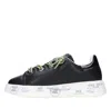 Premiata Sneakers Black In Nero Neri E Grigi