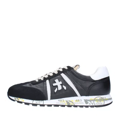 Premiata Sneakers Black In Nero Neri E Grigi