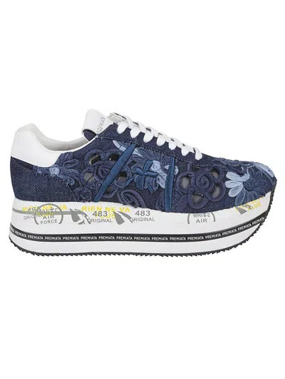 Premiata Beth Low-top Sneakers In Blue