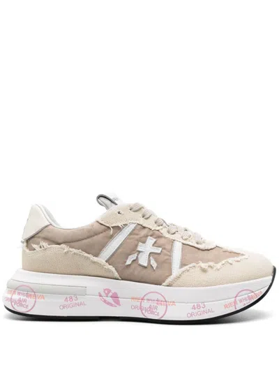 Premiata Sneakers In Brown