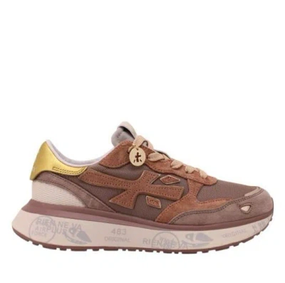 Premiata Sneakers In Brown