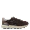 Premiata Mick Suede Leather Sneakers In Brown
