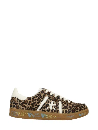 Premiata Sneakers In Brown