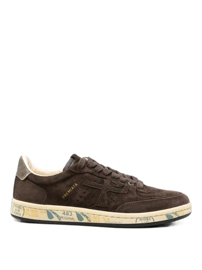 Premiata Sneakers In Brown