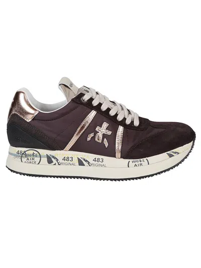 Premiata Conny Sneakers In Brown