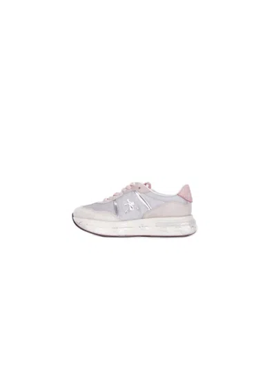 Premiata Sneakers Light Grey In Grigio Chiaro Grigio