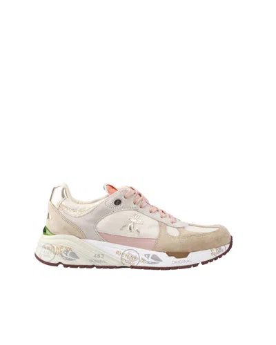 PREMIATA SNEAKERS MASE-D BEIGE/ROSE
