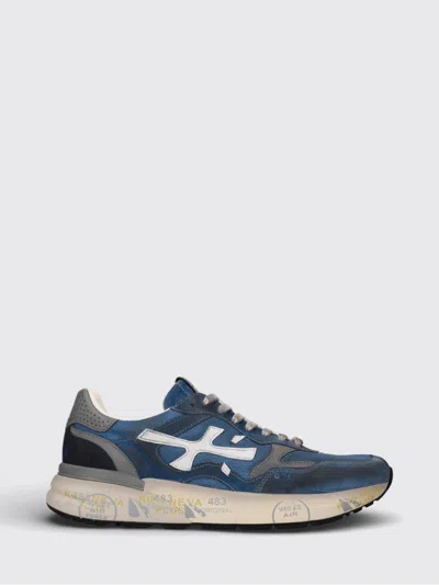 Premiata Sneakers  Men Color Blue In Multi