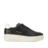 Premiata Micol 7014 Platform Sneakers In Leather