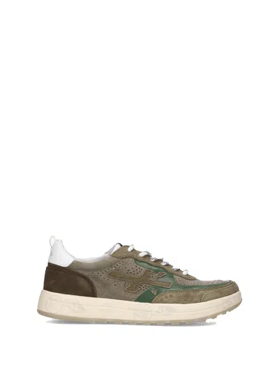 Premiata Sneakers Military In Animal Print
