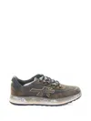 Premiata Nous 7731 Mesh Suede Sneakers In Multi