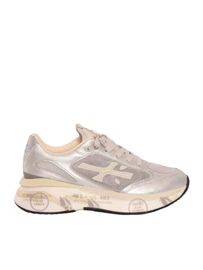 Premiata Sneakers Moerund Silver In Multi