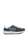 Premiata Casual Lace-up Sneakers Contrasting Sole In Multi