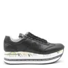 Premiata Beth Black Sneakers In Multi