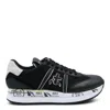 Premiata Casual Low Top Sneakers With Textured Sole In Multi