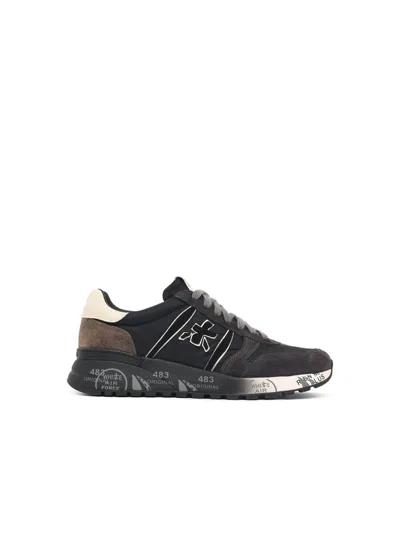 Premiata Sneakers Nero In Brown