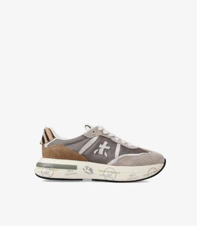 Premiata Sneakers In Neutral