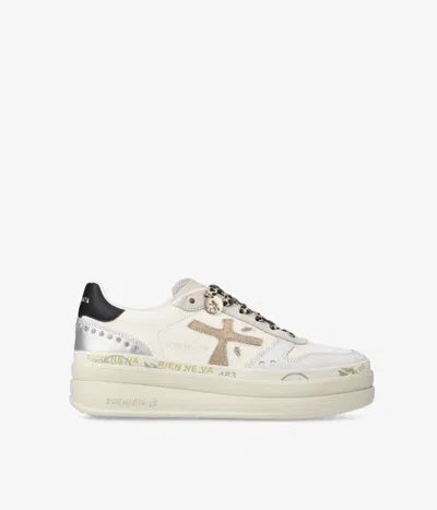 Premiata Sneakers In Neutral