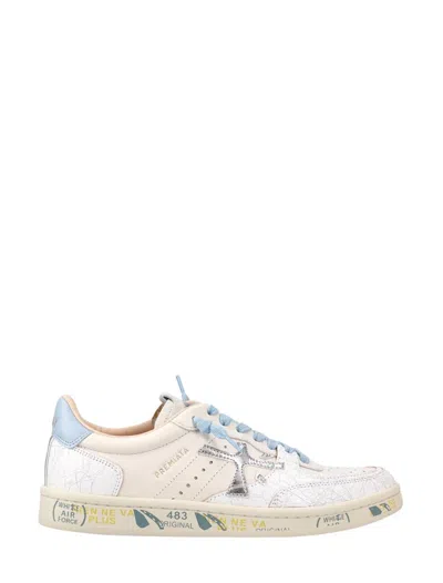 Premiata Trainers In Offwhite