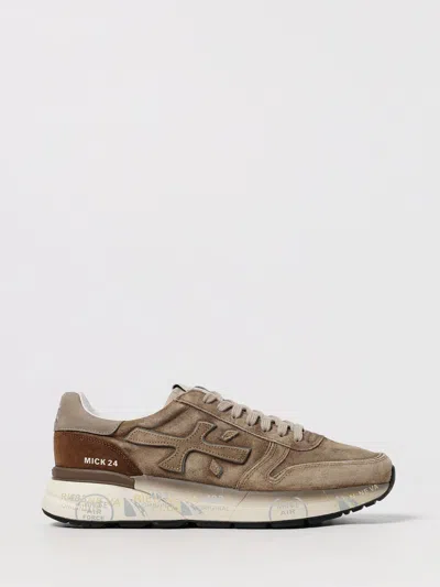 Premiata Sneakers  Men Color Beige In Brown
