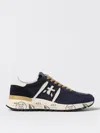 Premiata Lace-up Low-cut Casual Shoes In Blue
