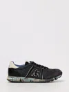 Premiata Lucy 7770 Blue Sneaker In Black
