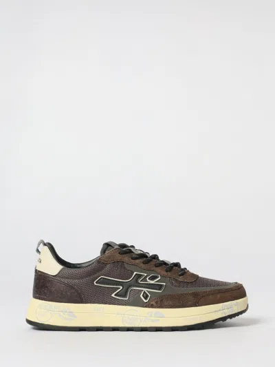 Premiata Sneakers  Men Color Charcoal In Gray
