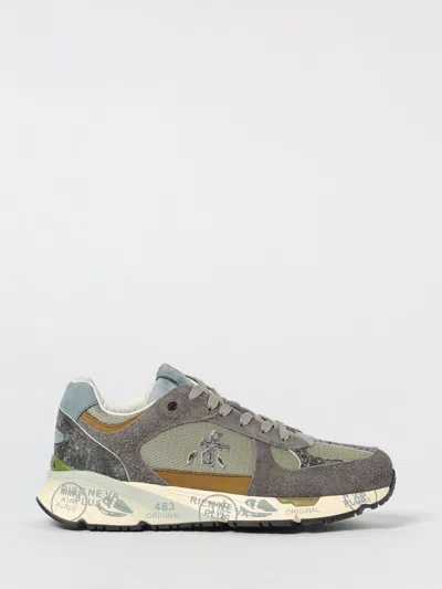 Premiata Sneakers  Men Color Grey In Gray