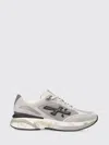 Premiata Chunky Multicolour Sneakers With Premium Leather Accents In Gray