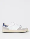 Premiata Quinn Sneakers In White Leather In White
