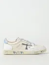 Premiata Bsktclad Strapped Low-top Casual Shoes In Beige