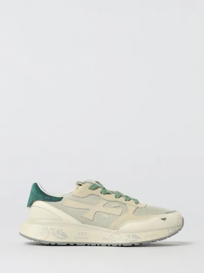 Premiata Sneakers  Woman Color Beige In White