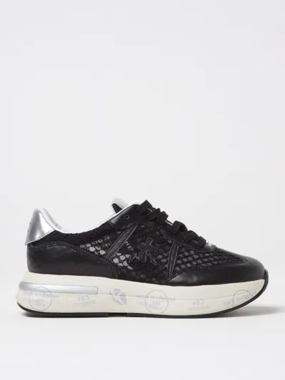 PREMIATA SNEAKERS PREMIATA WOMAN COLOR BLACK,G75079002