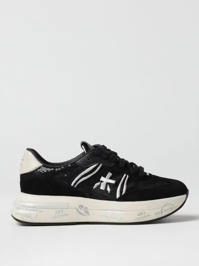 PREMIATA SNEAKERS PREMIATA WOMAN COLOR BLACK,G90442002