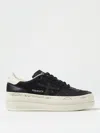 Premiata Micol 7014 Platform Sneakers In Leather In Black