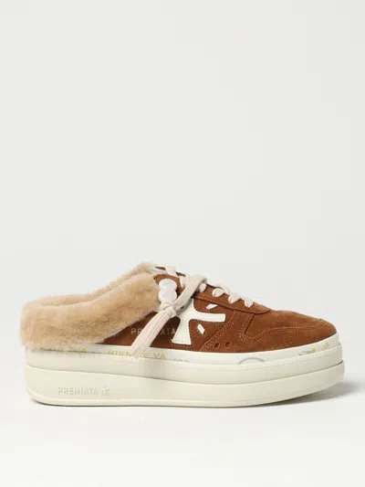 Premiata Shoes  Woman Color Brown In Braun