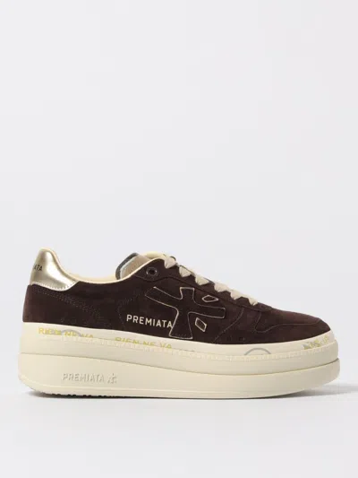 PREMIATA SNEAKERS PREMIATA WOMAN COLOR DARK,436825102