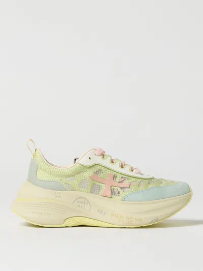 PREMIATA SNEAKERS PREMIATA WOMAN COLOR GREEN,G89241012