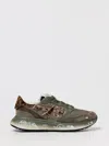 Premiata Lauryn Sneakers Suede And Fabric Design In Green